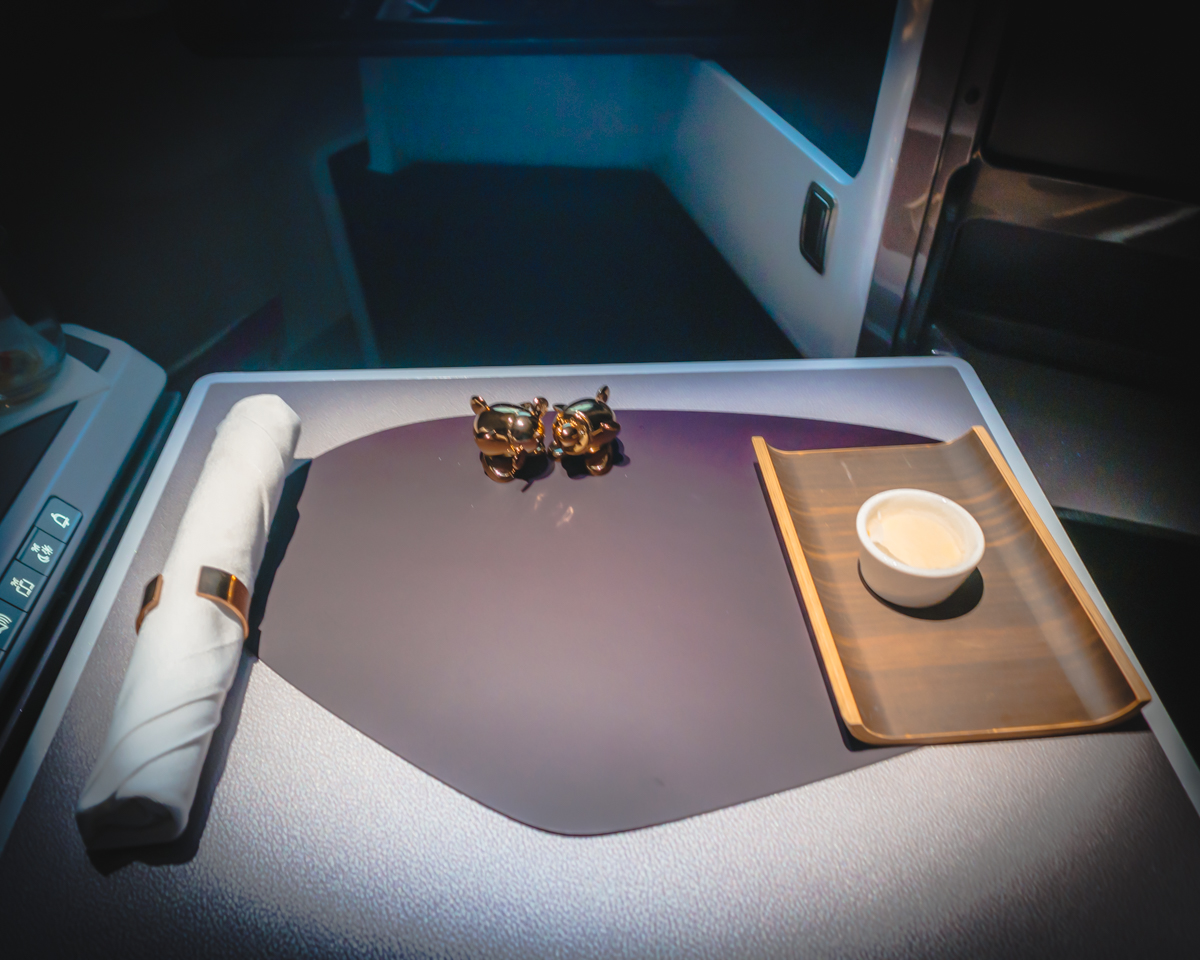 Virgin Atlantic Airbus A350 Upper Class Place Setting Virgin Atlantic Airbus A350 Upper Class Place Setting