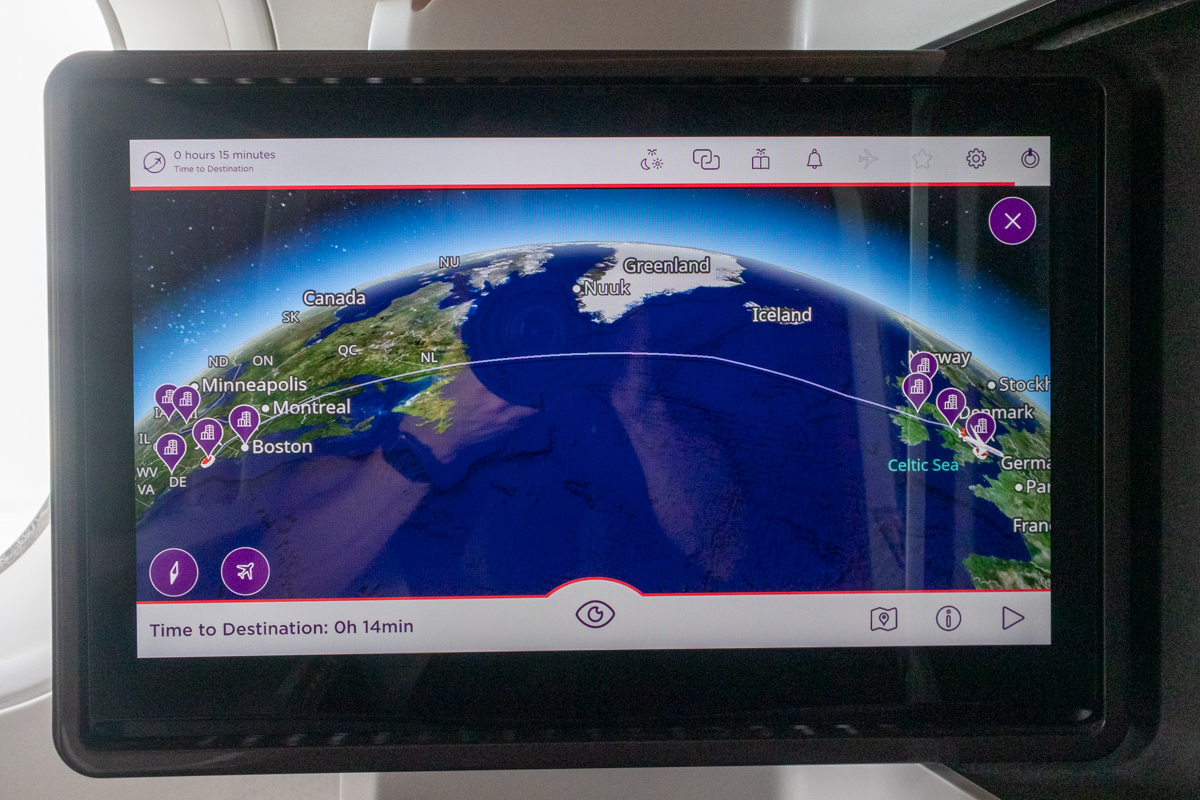 Virgin Atlantic Airbus A350 Interactive Map Virgin Atlantic Airbus A350 Interactive Map
