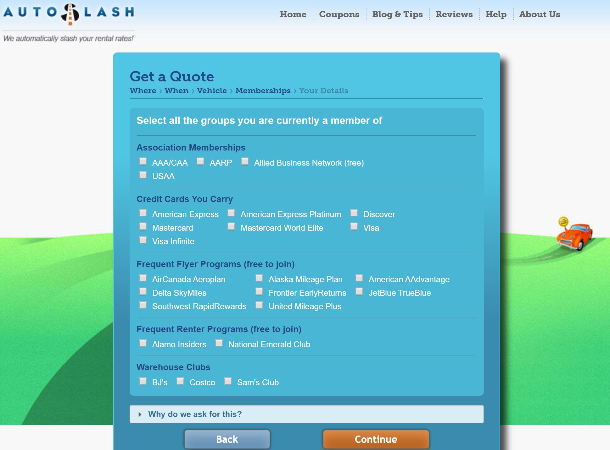 AutoSlash Quote Form