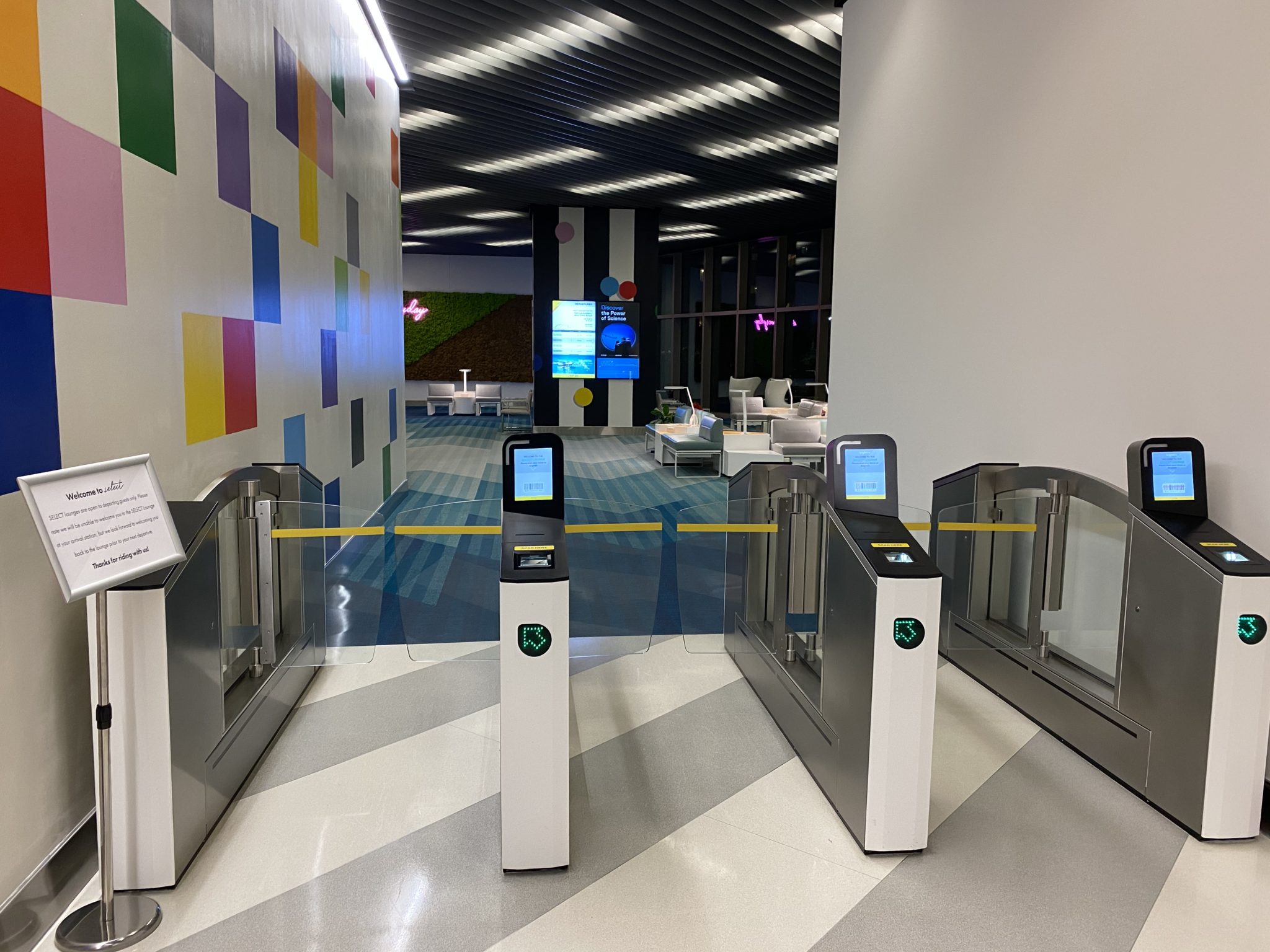 Brightline Miami Select First Class Lounge Gates
