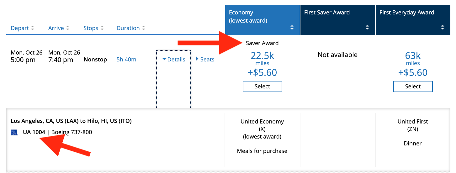 Looking For Hawaii Award Space with United Looking For Hawaii Award Space with United