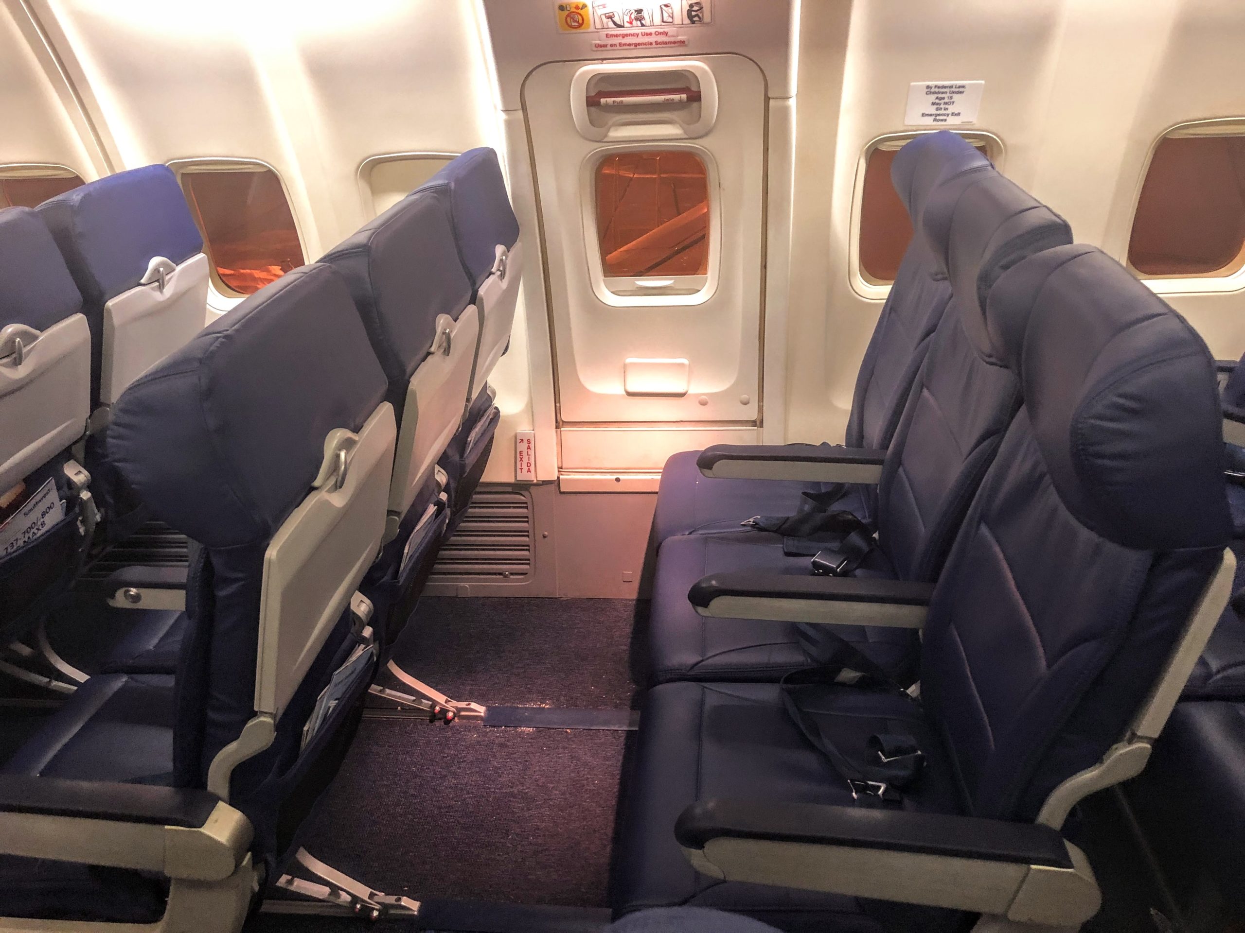 Southwest Airlines Exit Row Southwest Airlines Exit Row