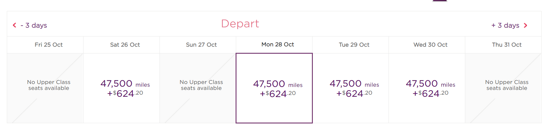 Virgin Atlantic Booking Calendar Virgin Atlantic Booking Calendar