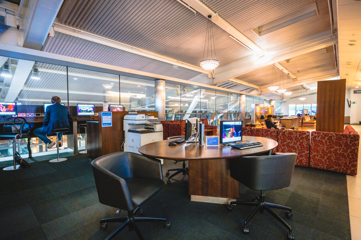 British Airways T5 Galleries Lounge B South Work Zone
