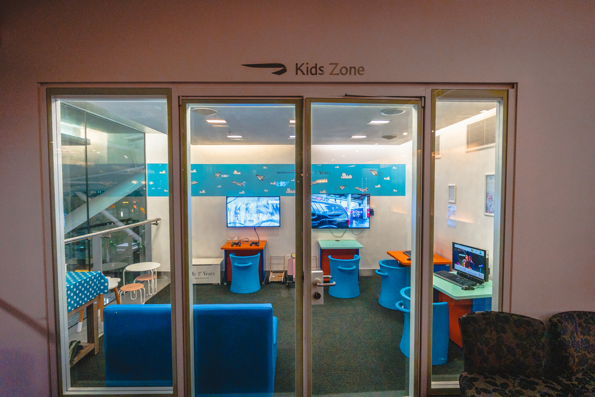 British Airways T5 Galleries Lounge B South Kids Zone