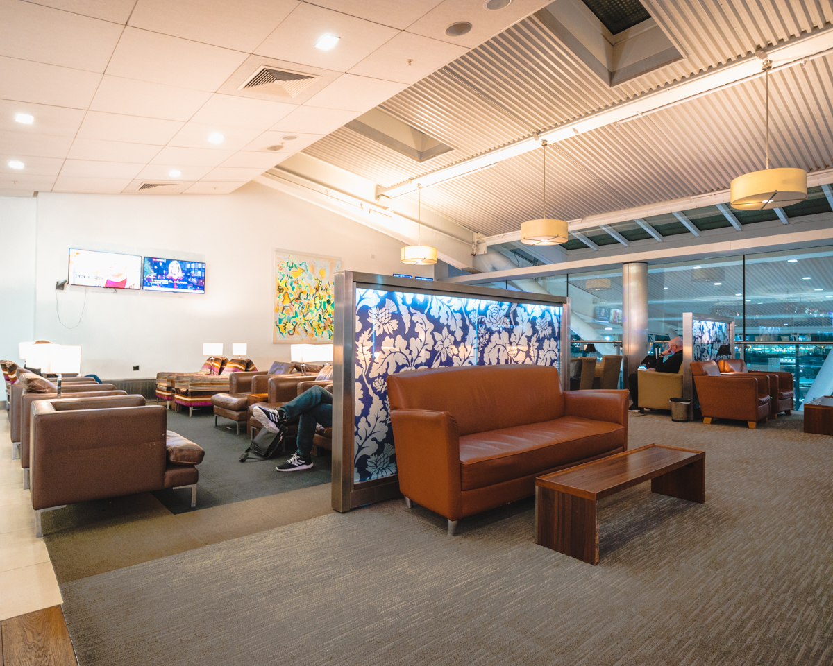 British Airways T5 Galleries Lounge B South Lounges