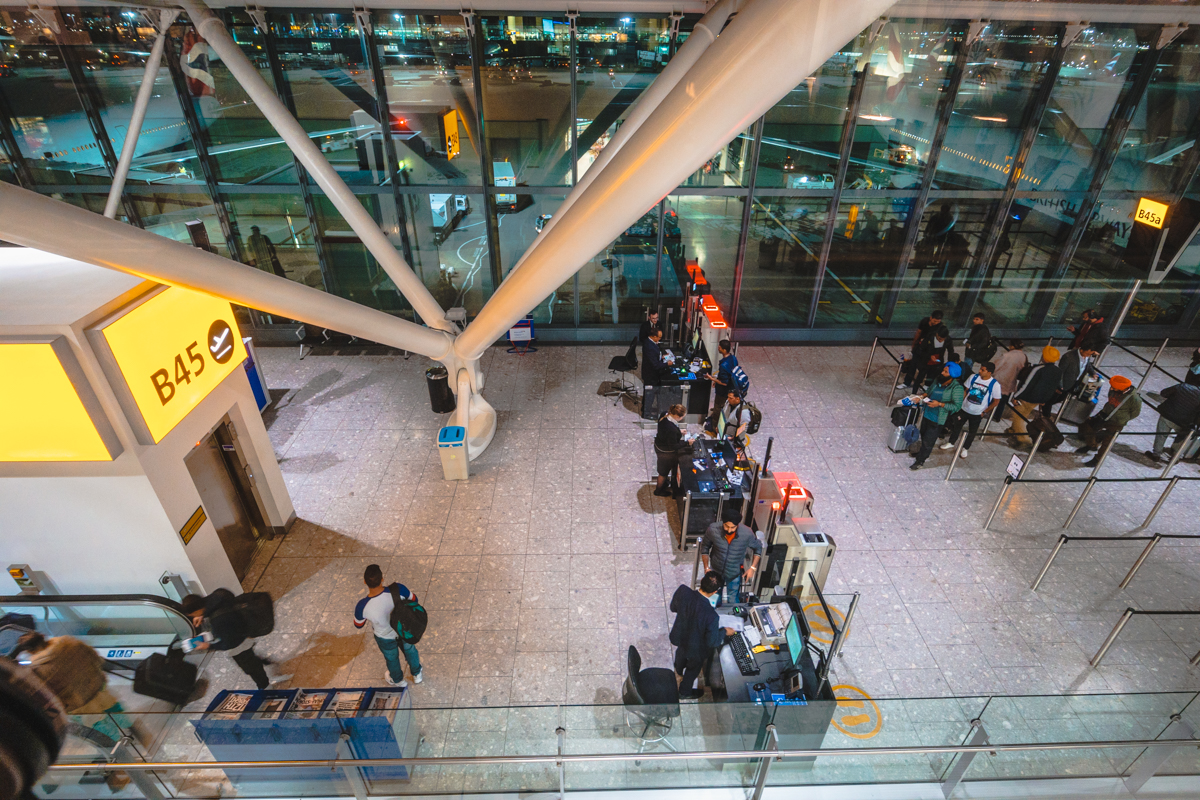 British Airways T5 Galleries Lounge B South Views