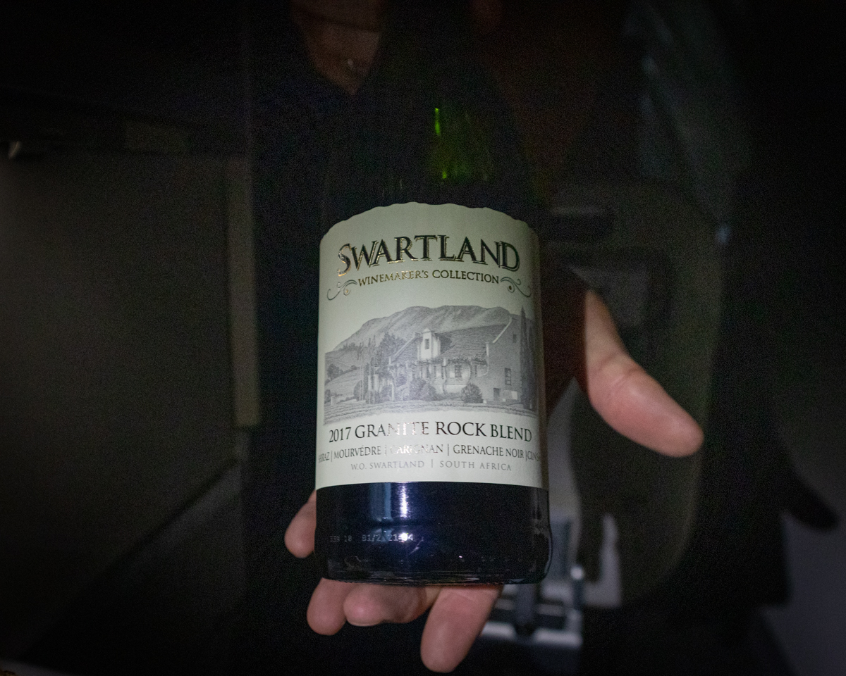 British Airways Boeing 747 Club World Business Class Red Wine
