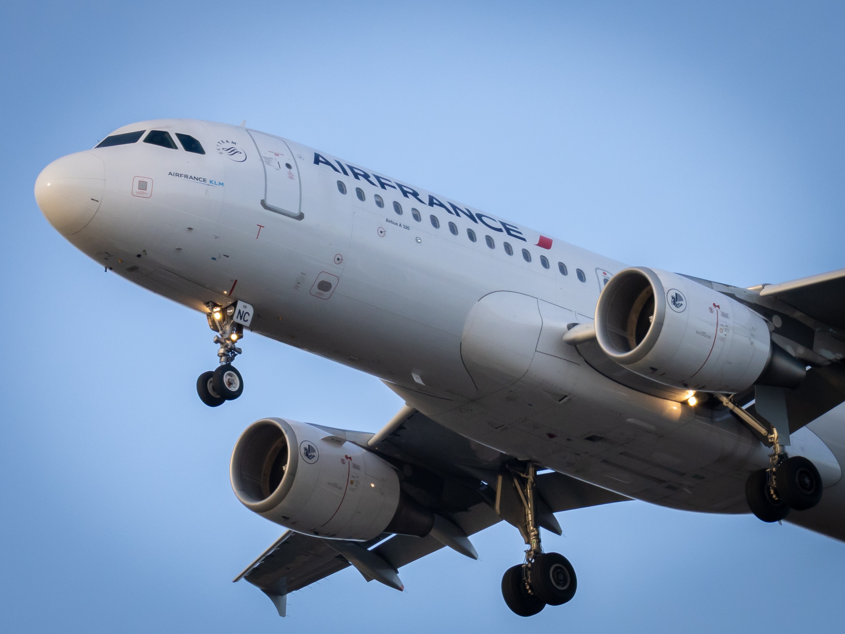 Air France A320 In The Air