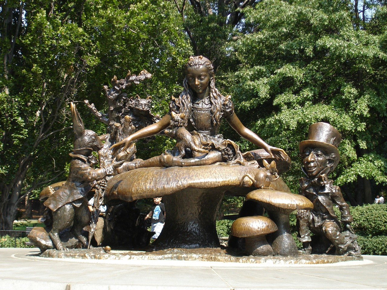 Alice in Wonderland Statue
