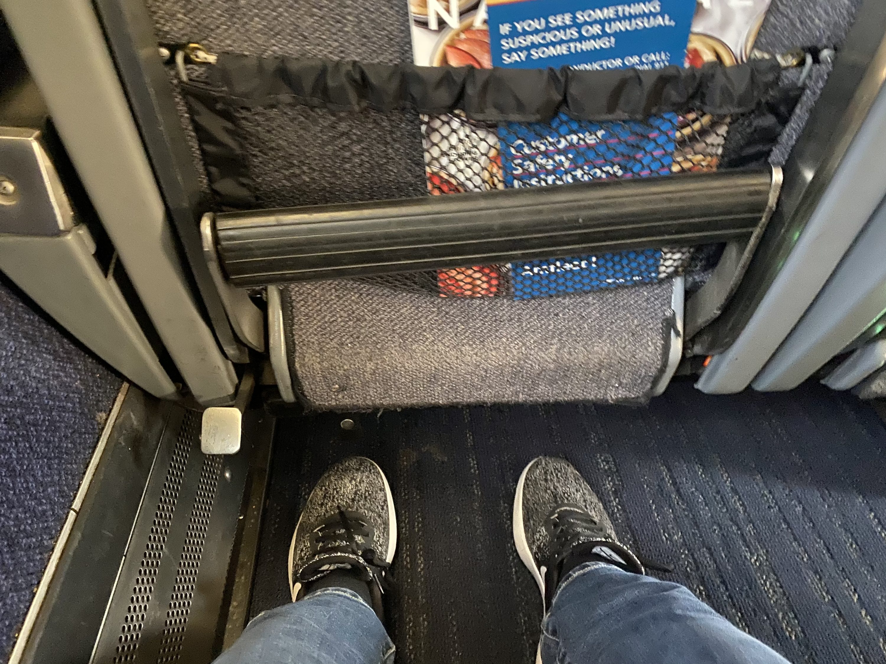 Amtrak Business Class Legroom