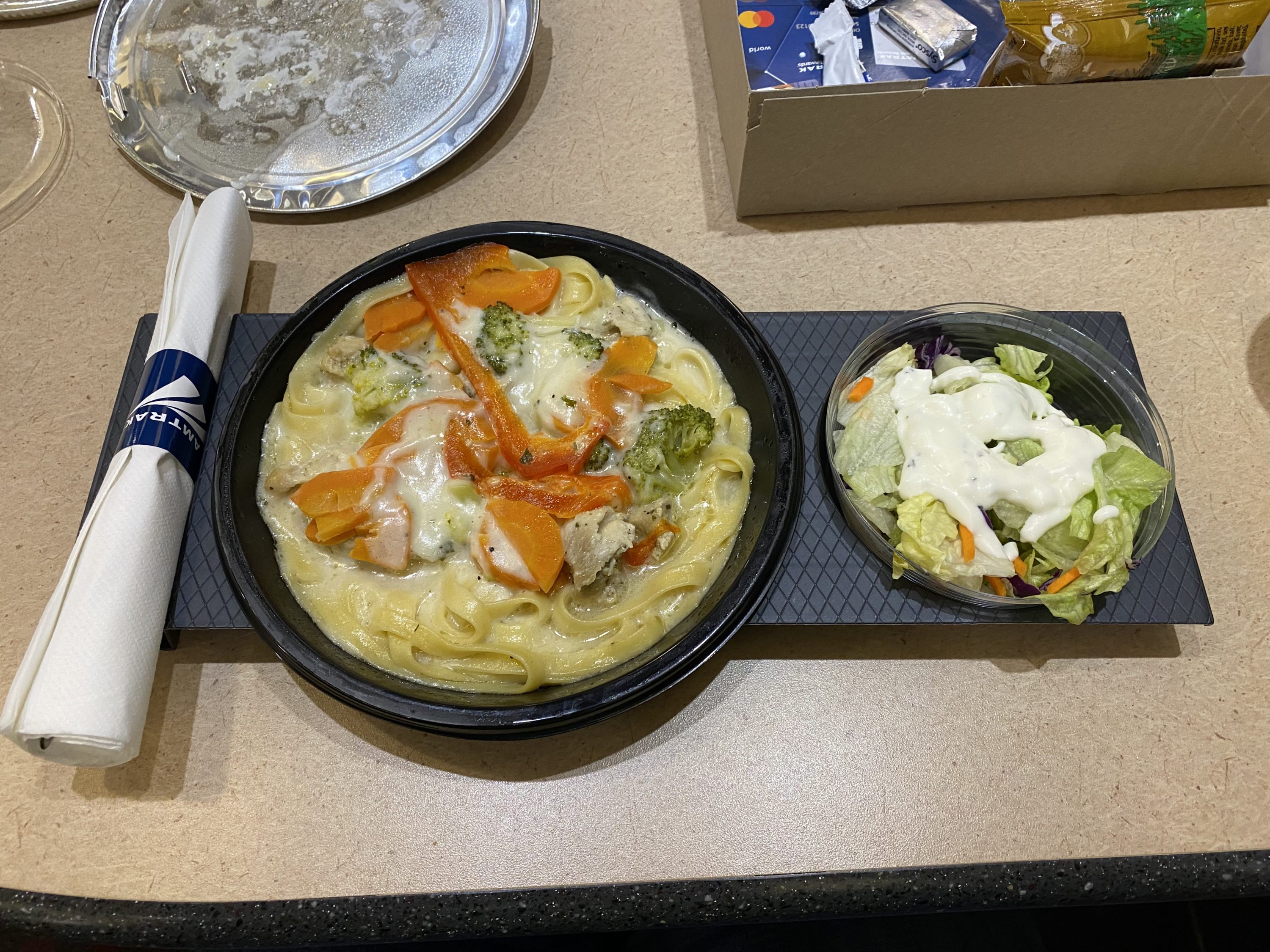 Amtrak Silver Meteor Dinner