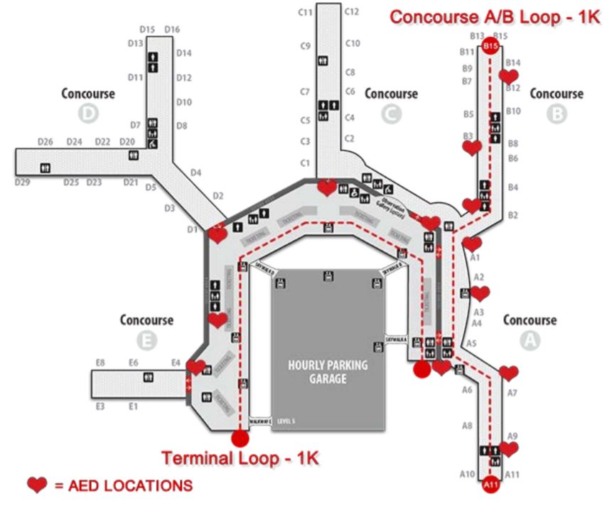 Baltimore–Washington International Airport Cardio Trail