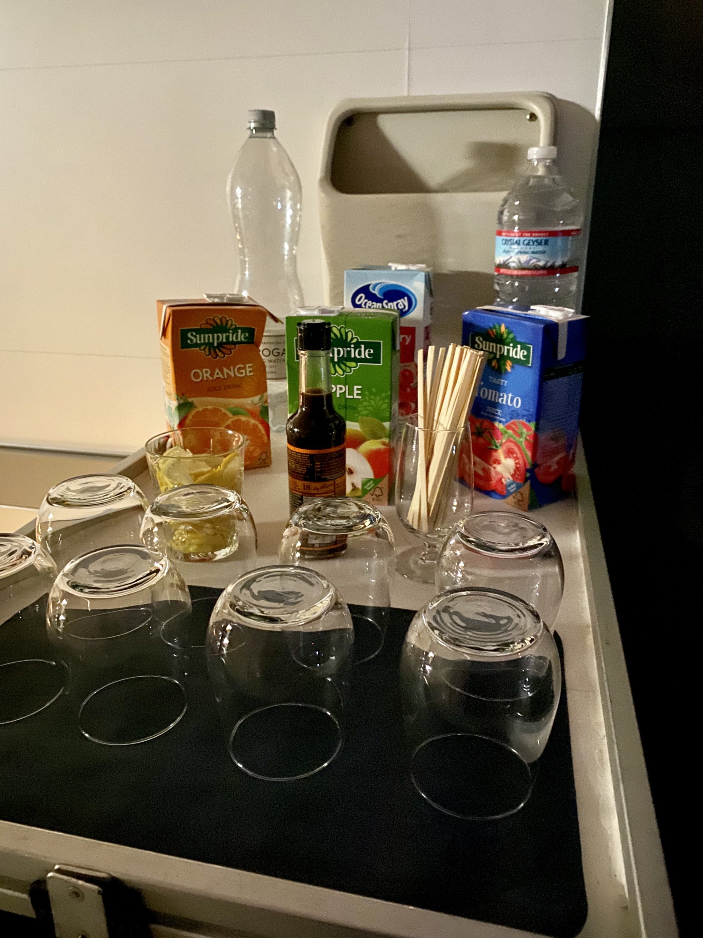 British Airways Club Kitchen