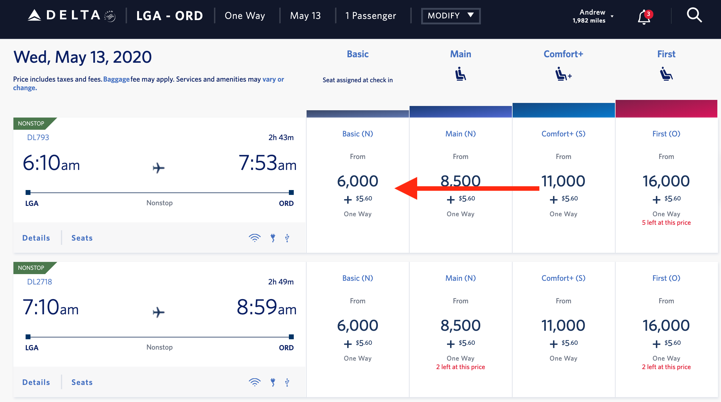 Click On The Delta Flight You Want To Book Click On The Delta Flight You Want To Book skymiles website