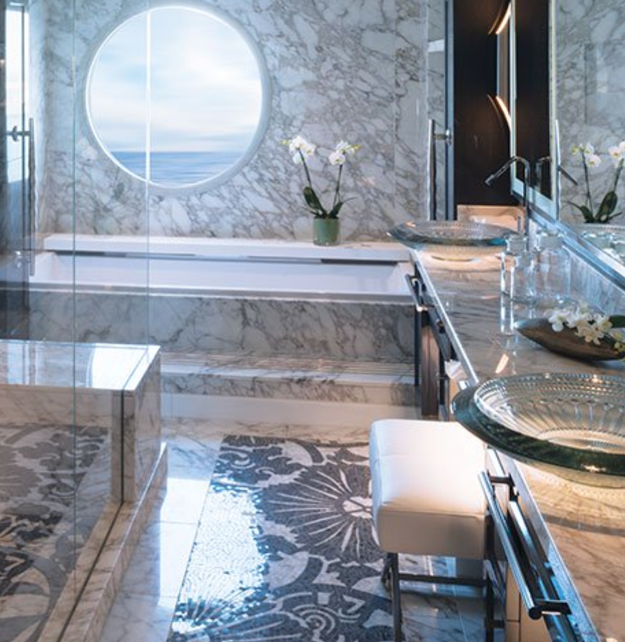 Crystal Penthouse with Verandah bathroom