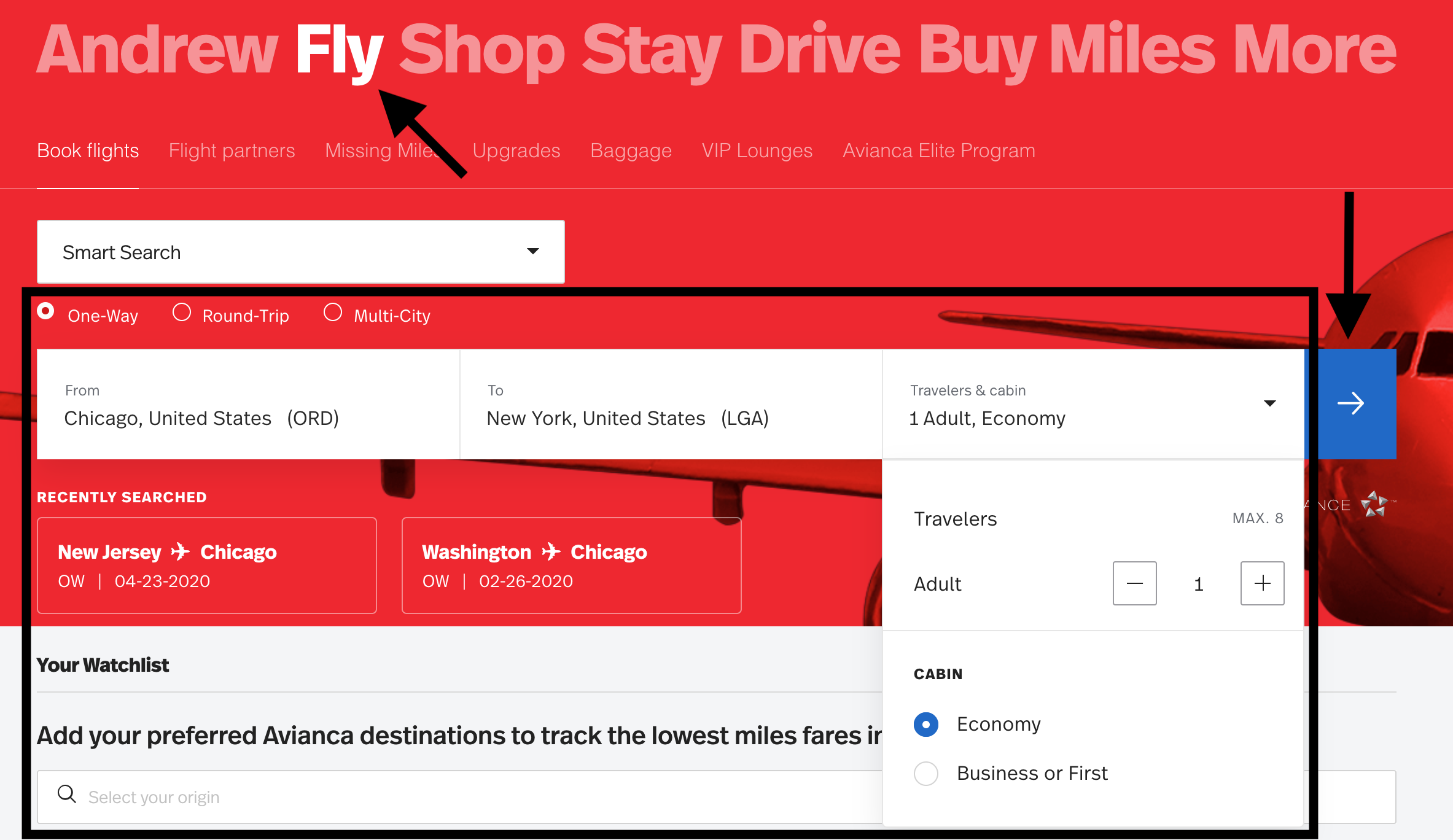 Enter Lifemiles Award Flight Details Enter Lifemiles Award Flight Details