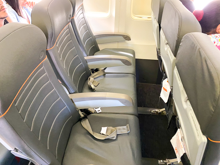 GOL Flight Rio to Sao Paulo Economy Seat