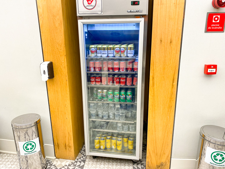 GOL Premium Lounge Self Service Drinks
