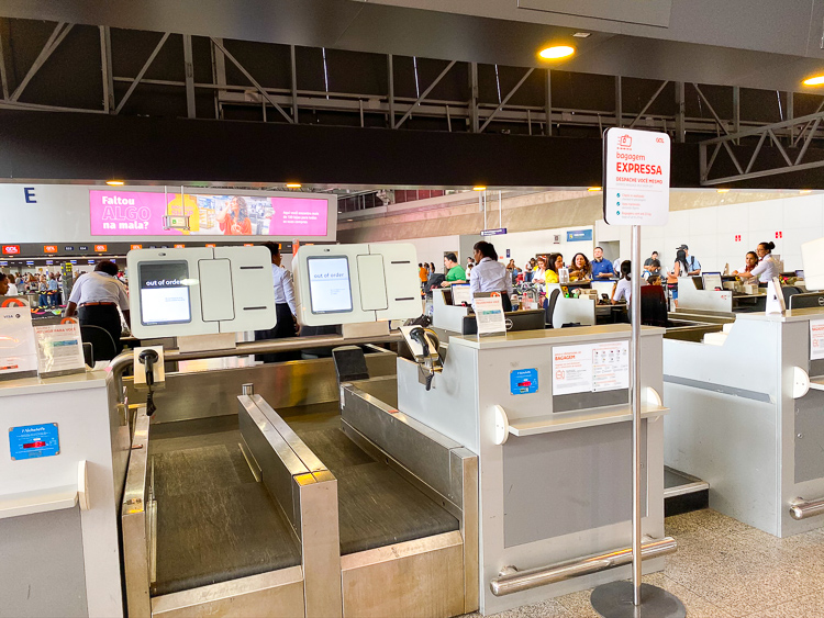 GOL Service Counter at GIG
