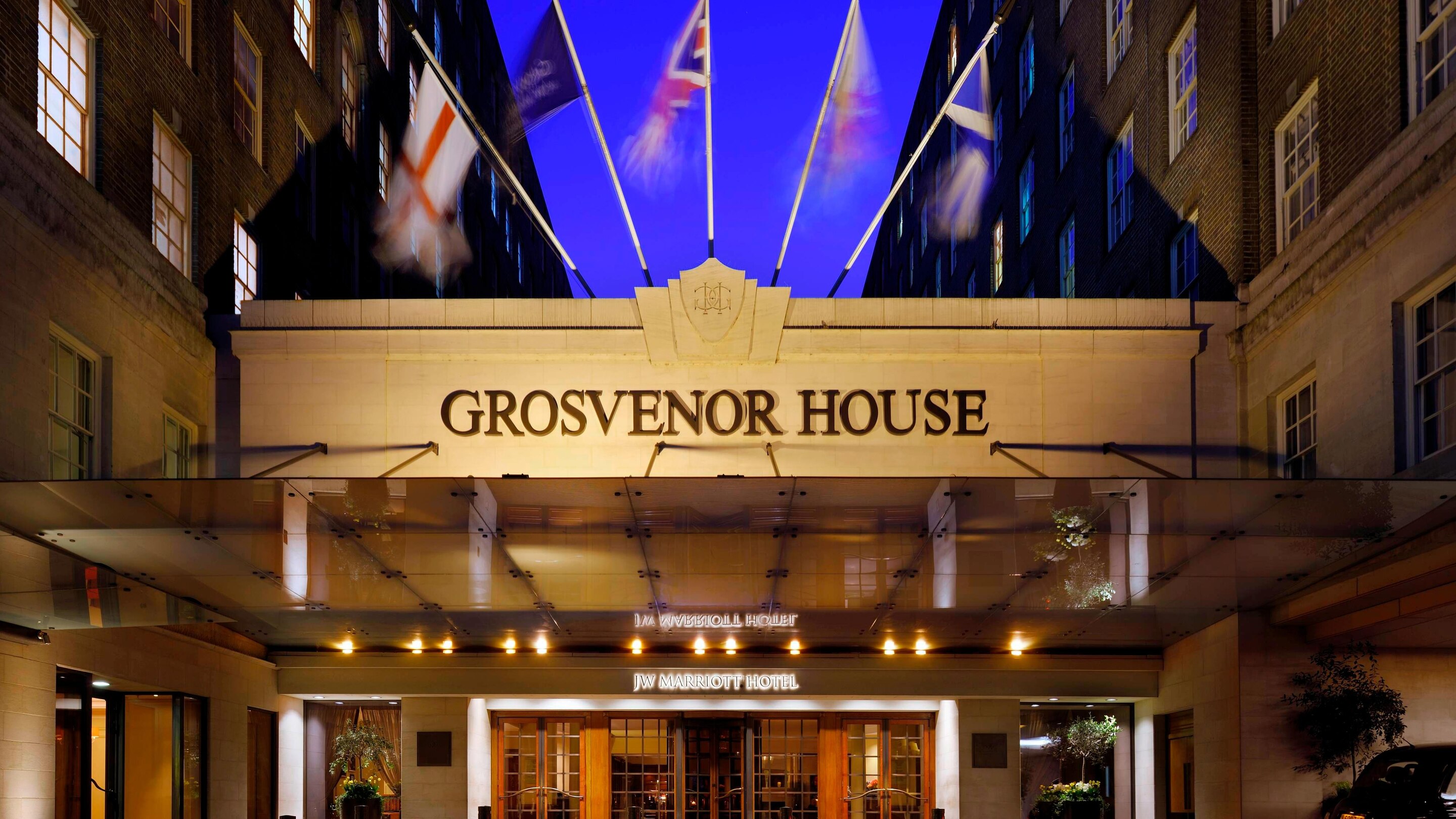 JW Marriott Grosvenor House London Exterior View