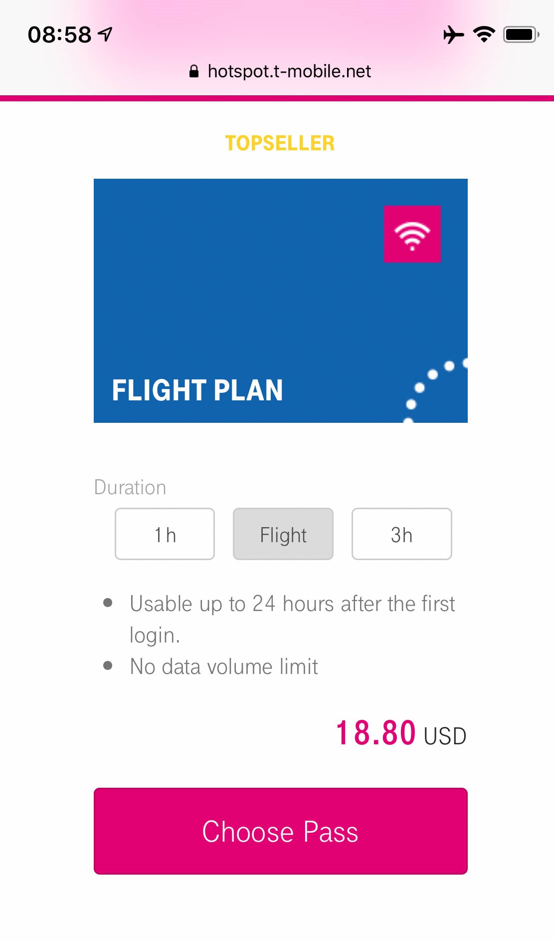 Japan Airlines Boeing 777 300ER First Class Full flight WiFi rate