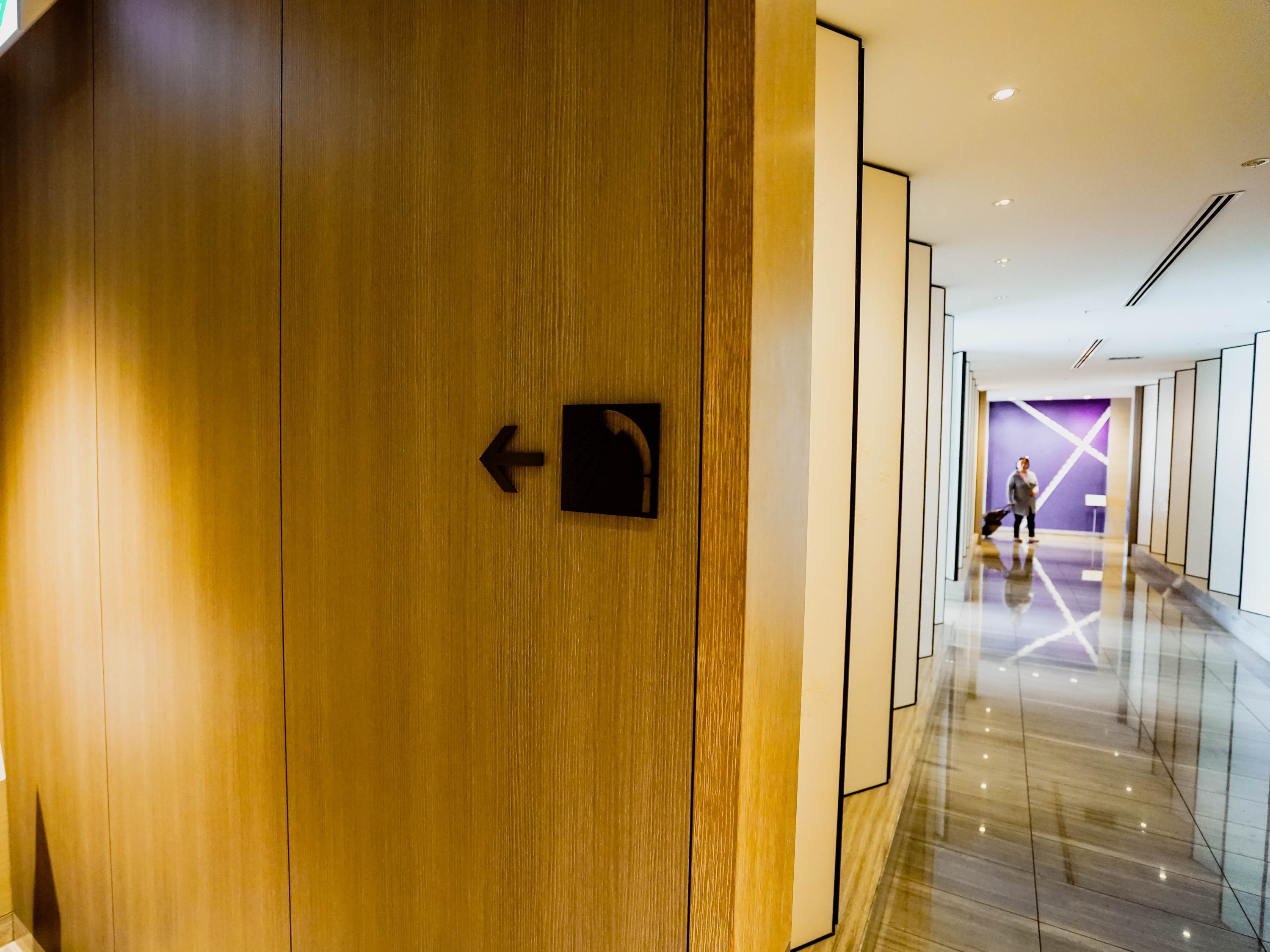 Japan Airlines First Class Lounge Shower