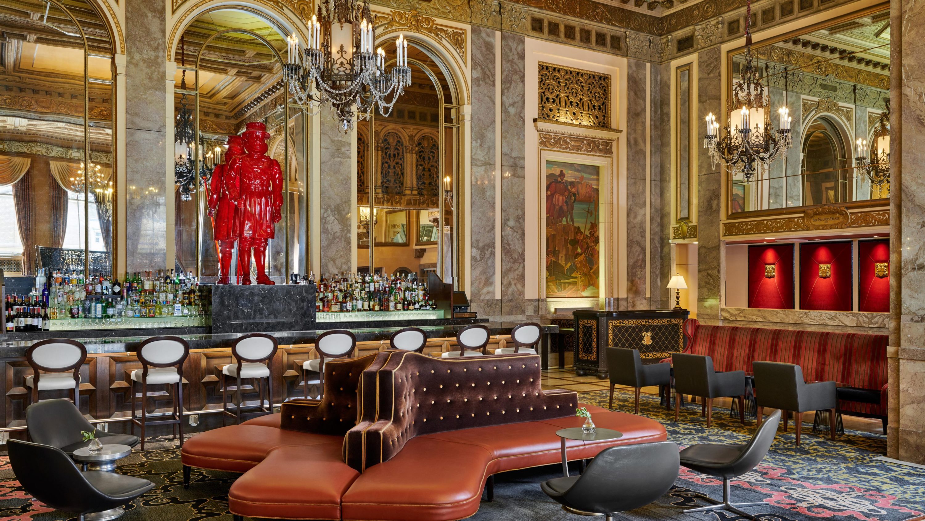 Kimpton Sir Francis Drake Hotel Bar