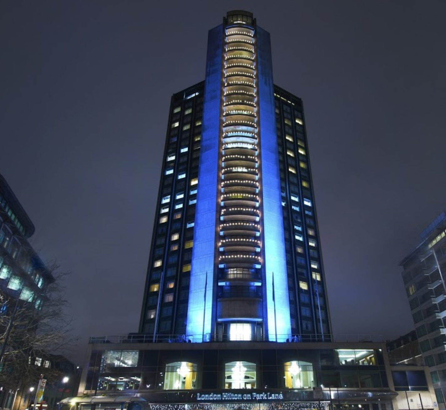 London Hilton on Park Lane Exterior View