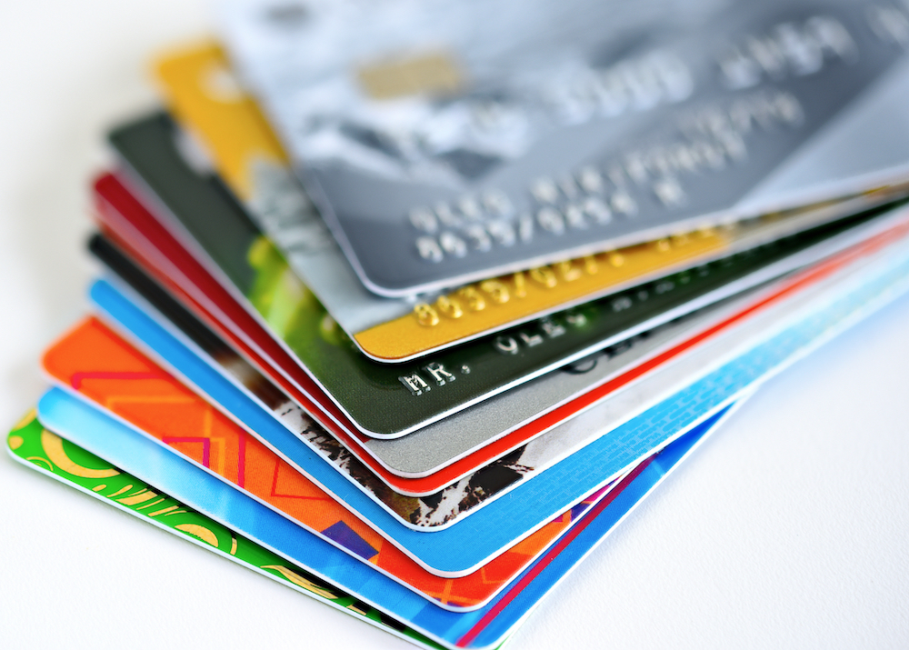 Stack of Credit Cards