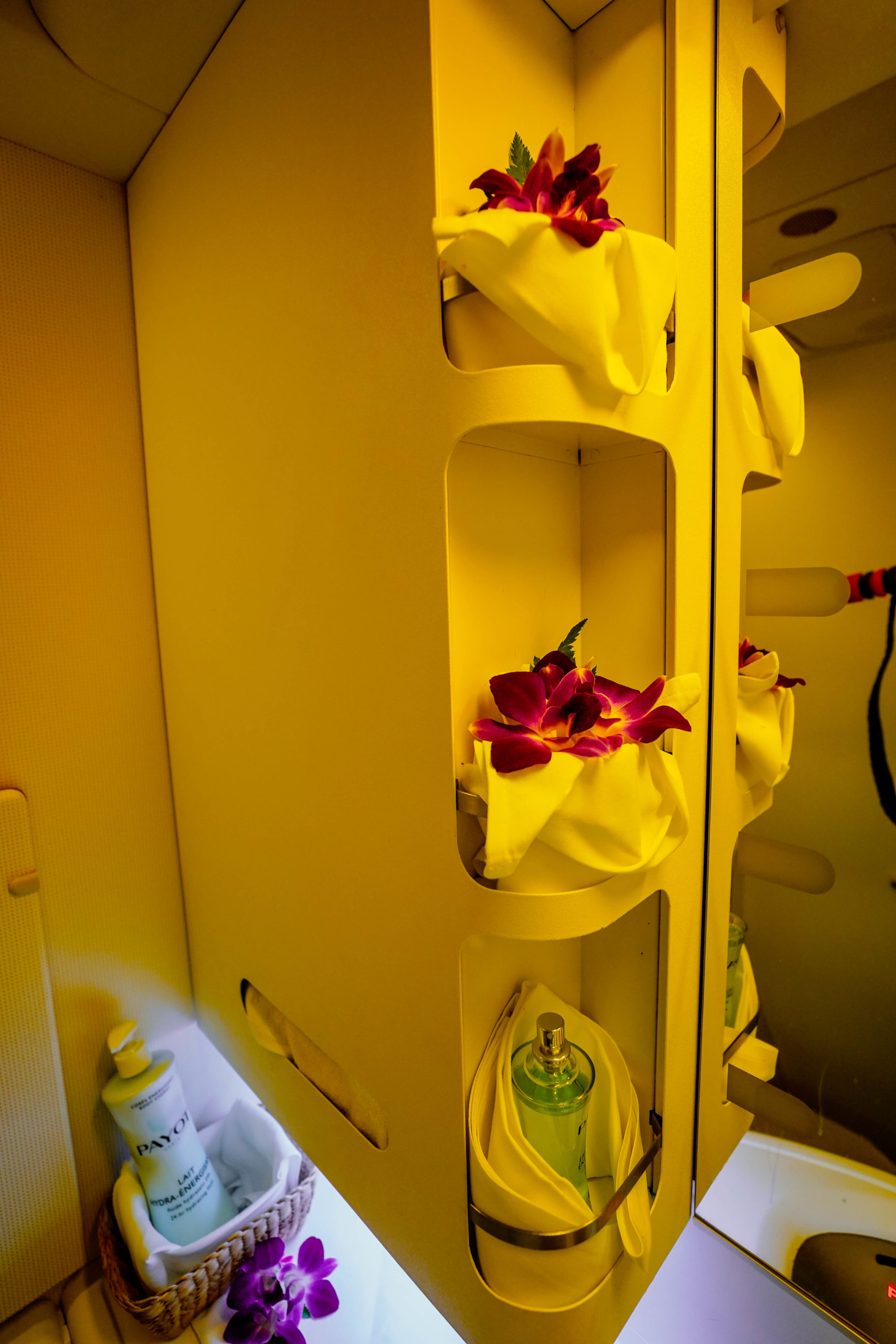 Thai Airways Boeing 747 400 First Class Lavatory