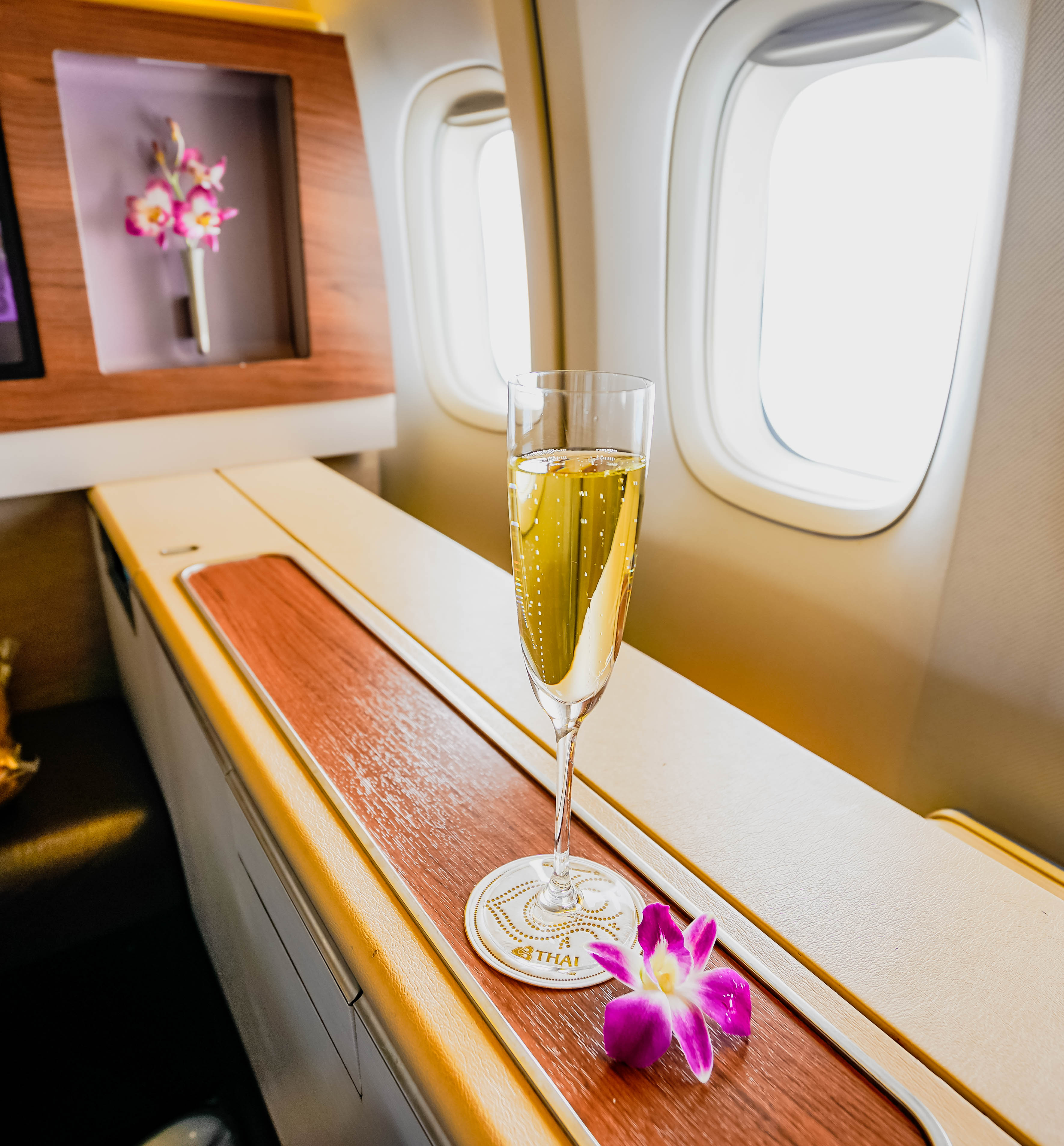 Thai Airways Boeing 747 400 First Class