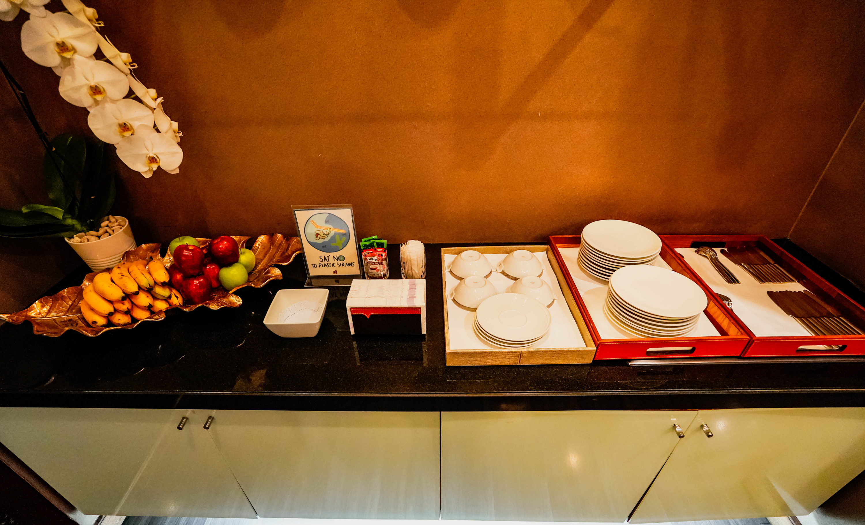 Thai Airways Royal First Lounge Buffet - Fruits