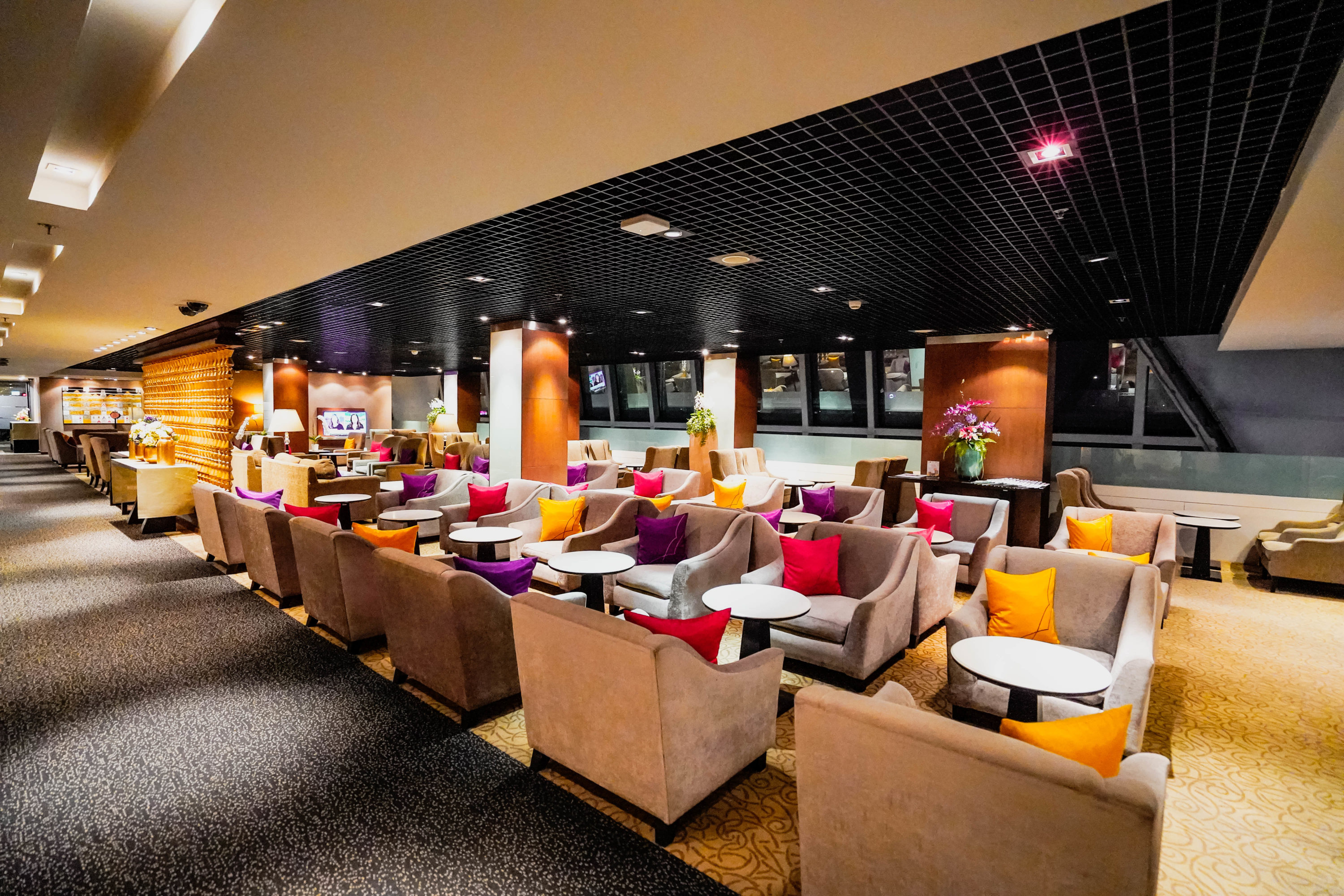Thai Airways Royal First Lounge Seating