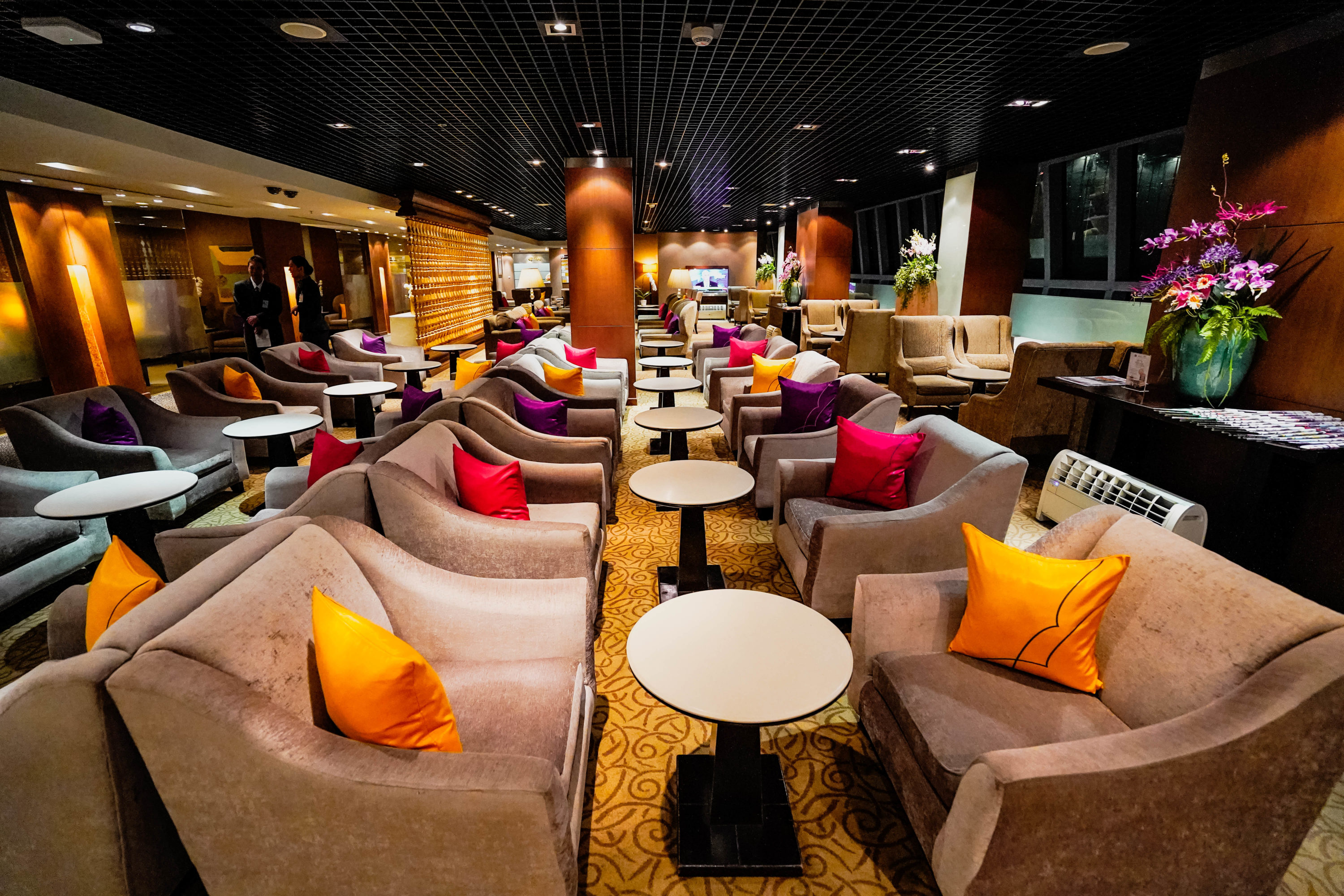 Thai Airways Royal First Lounge Seating