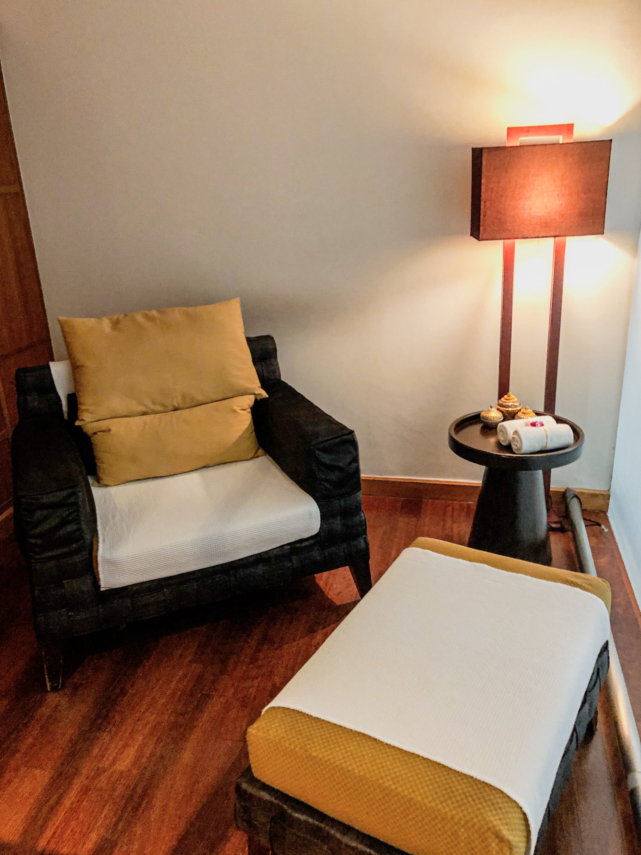 Thai Airways Royal Orchid Spa Massage Room