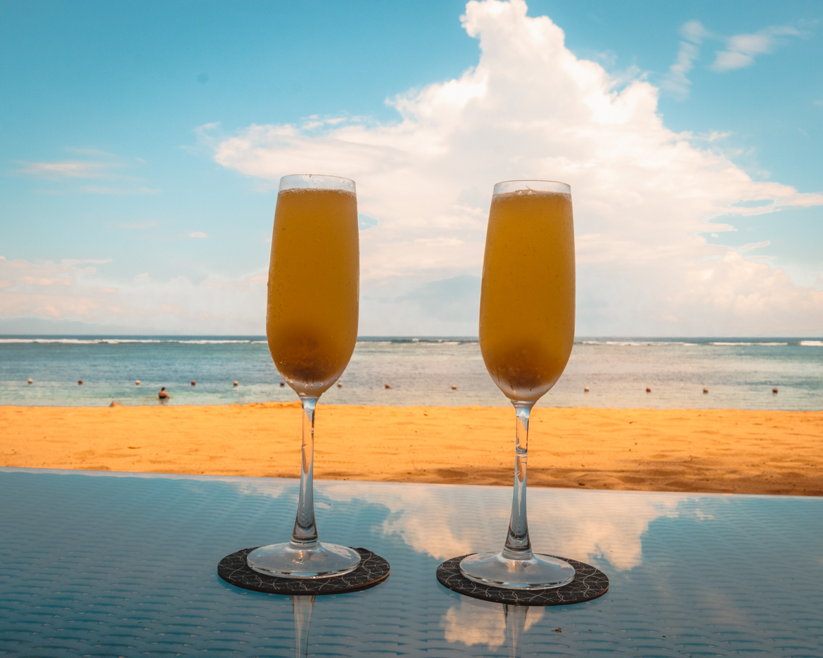 The Laguna Bali Cocktails by the Beach