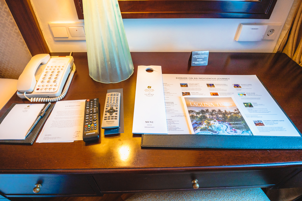 The Laguna Bali Executive Suite Literature
