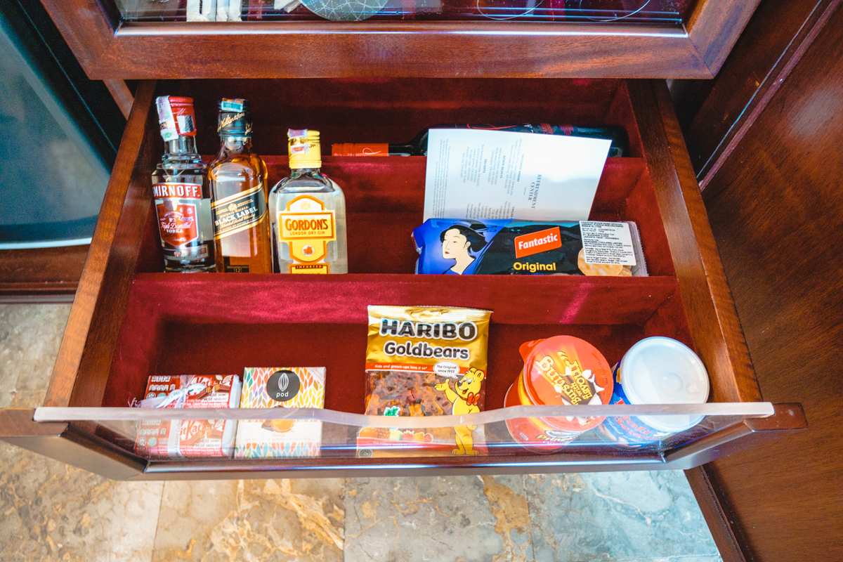 The Laguna Bali Executive Suite Mini Bar
