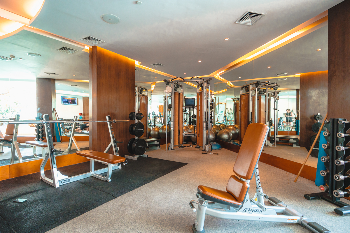 The Laguna Bali Gym Weights