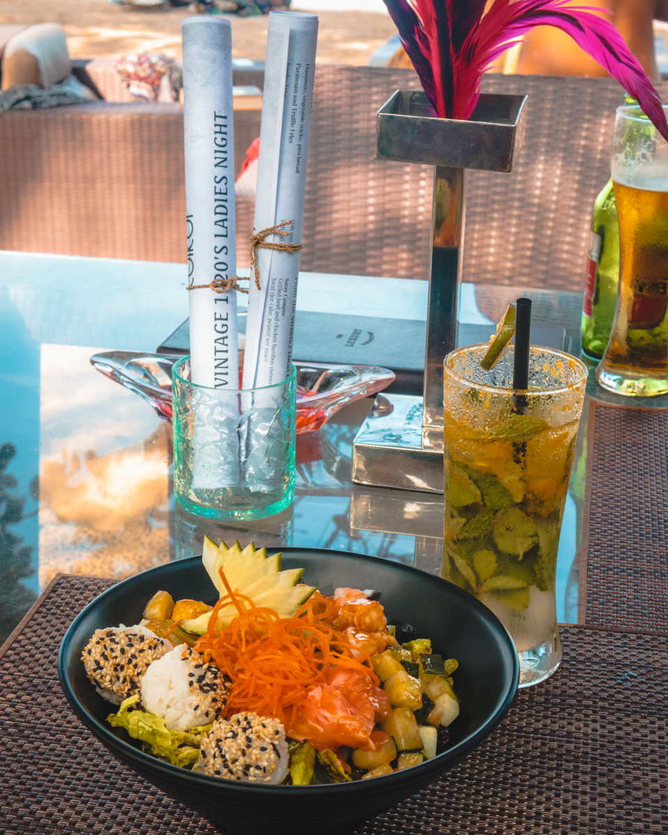 The Laguna Bali Kulkul Bar Food