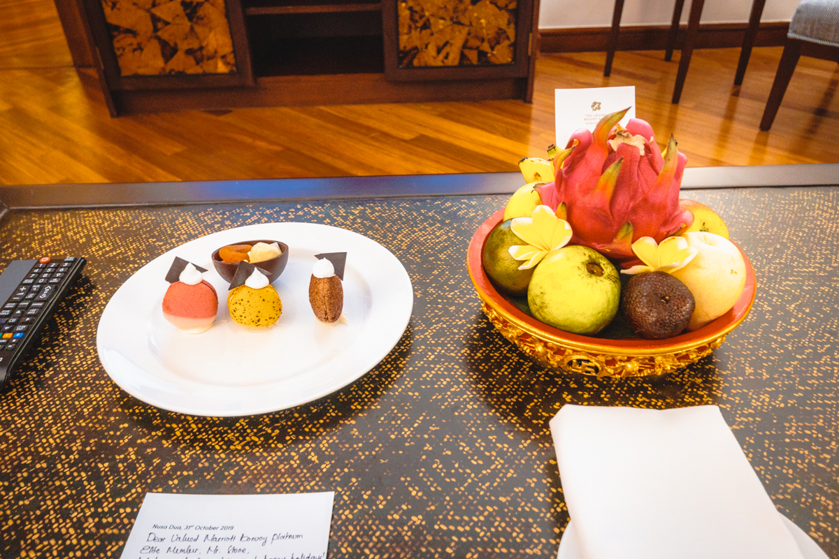 The Laguna Bali Welcome Gift