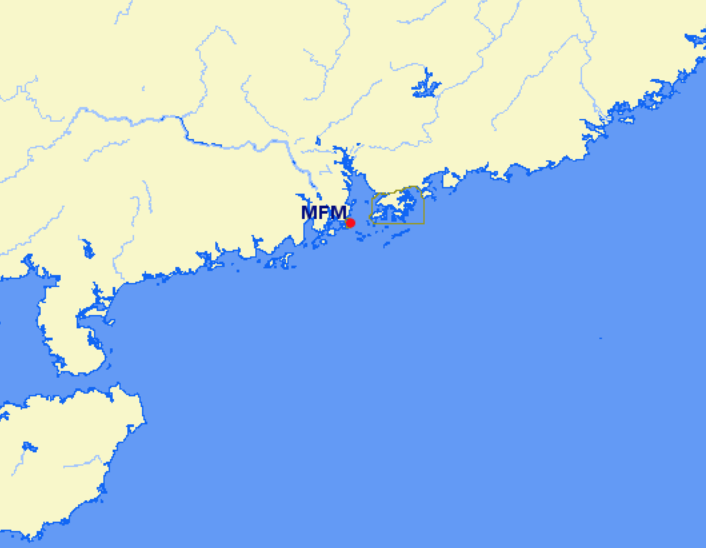 Air Macau hubs and focus cities