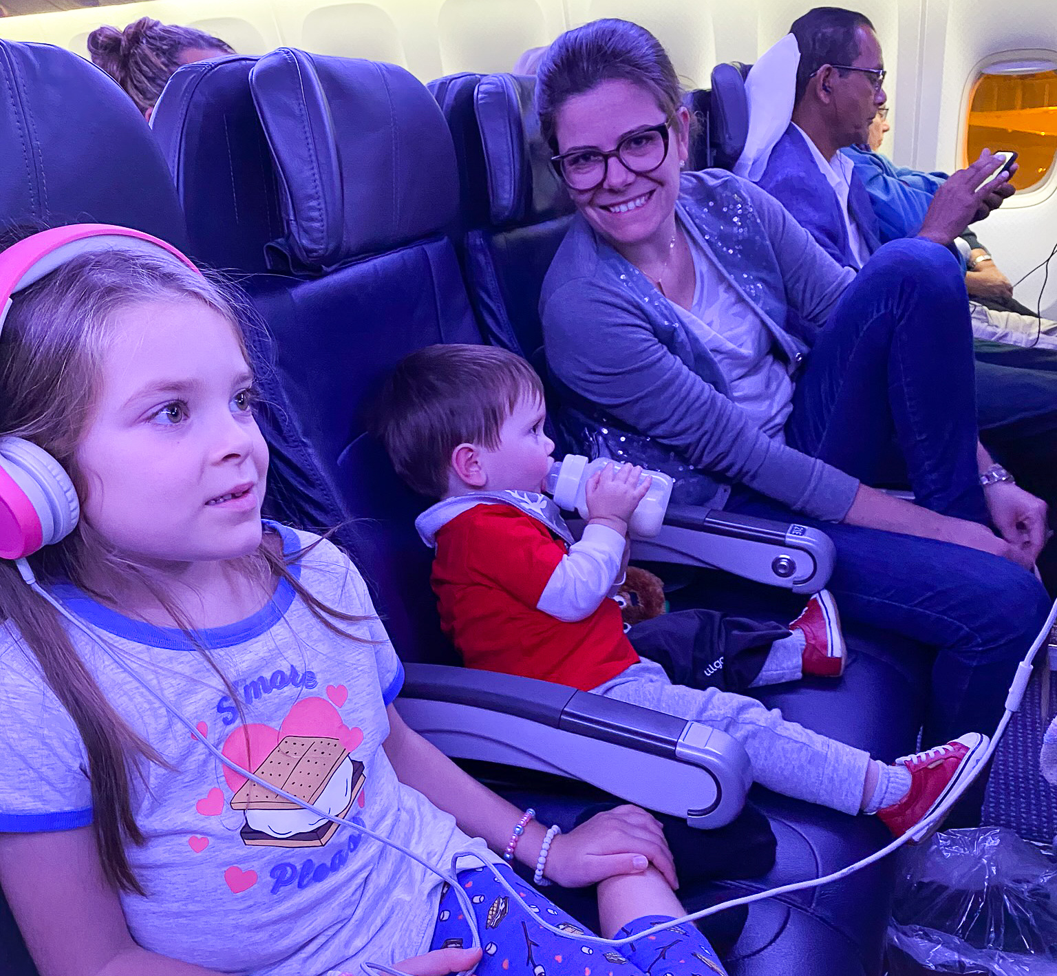 American Airlines 777 Economy Class Lap Child MIA to GIG