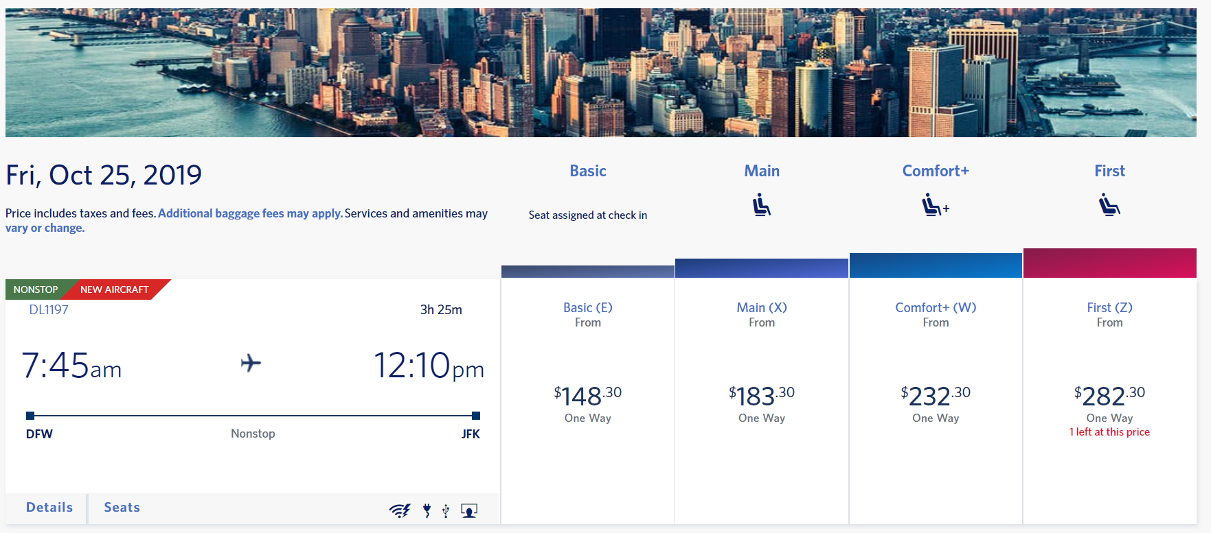 Delta Airbus A220 Booking