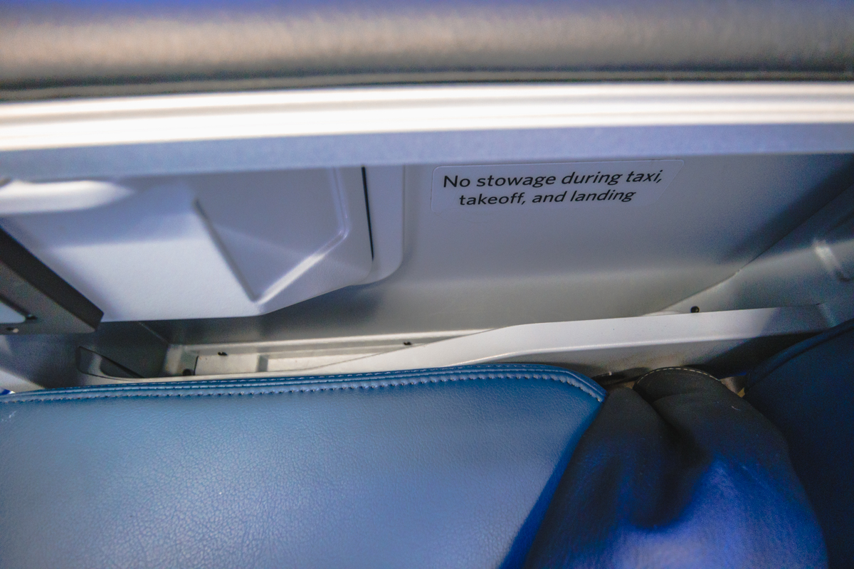 Delta Airbus A220 First Class Small Storage Pocket