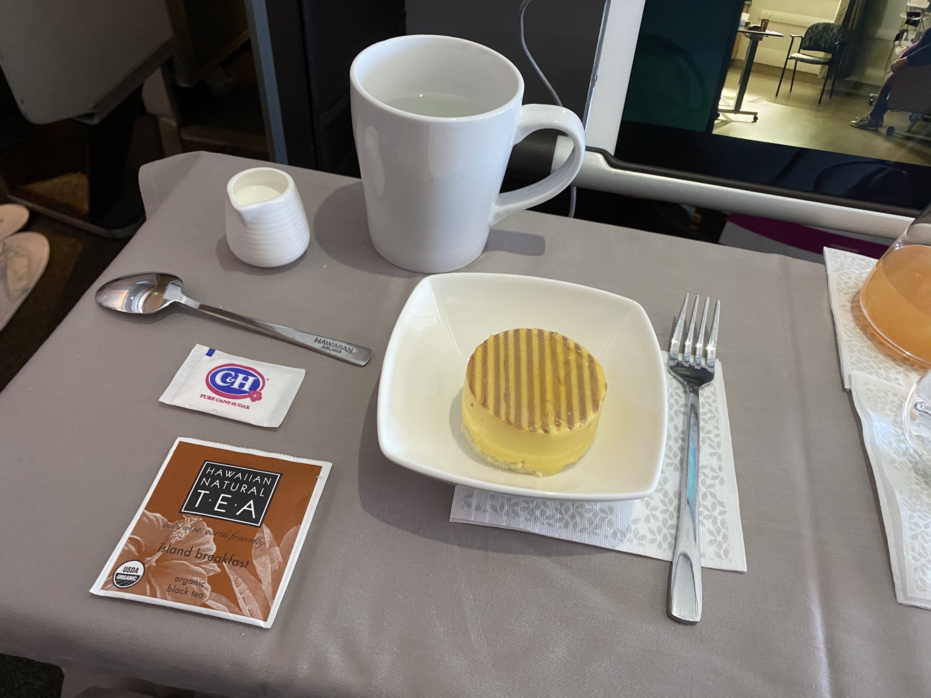 Hawaiian Airlines Dessert Service HNL SYD
