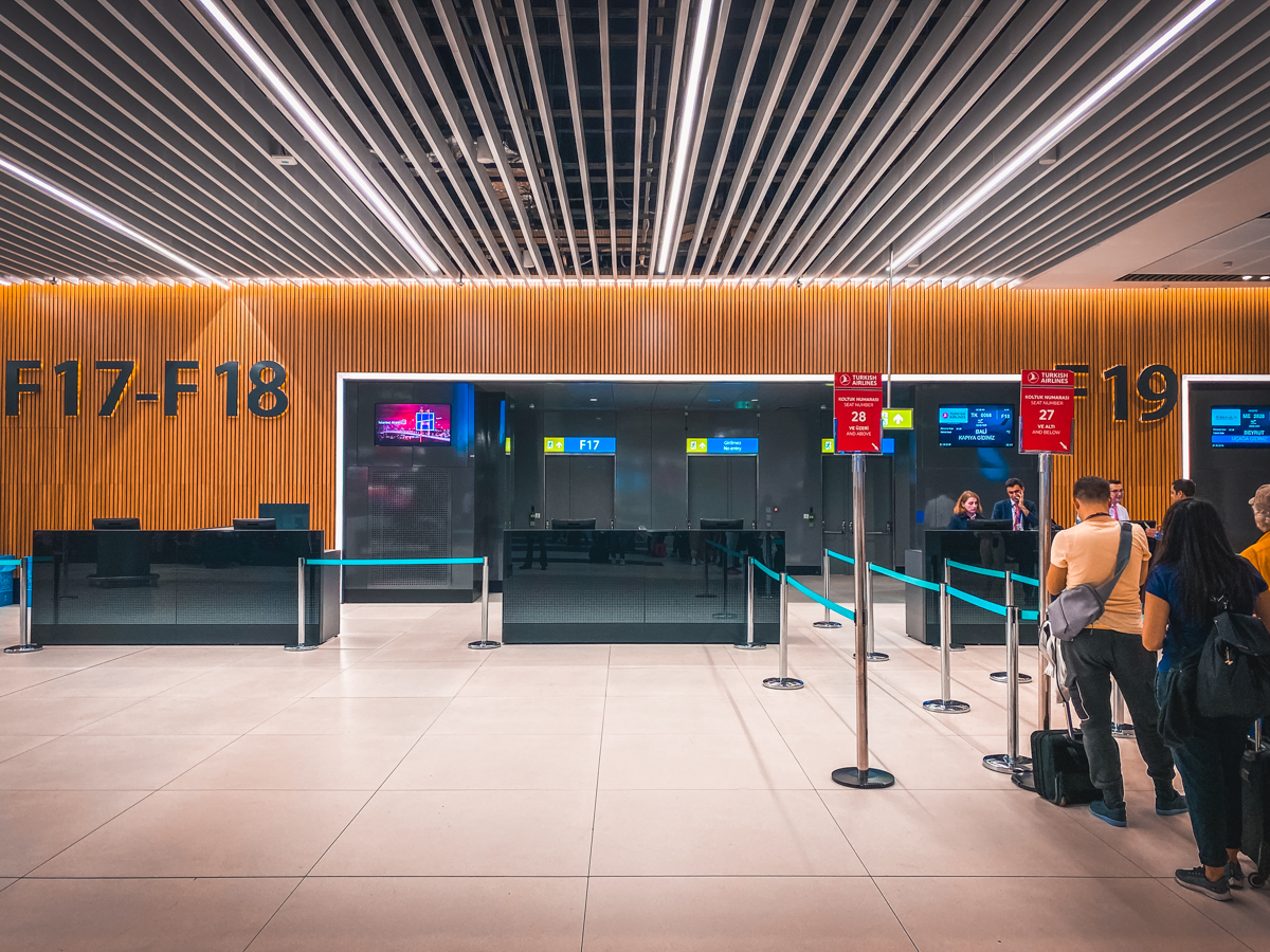 Istanbul New Airport F18 Gate