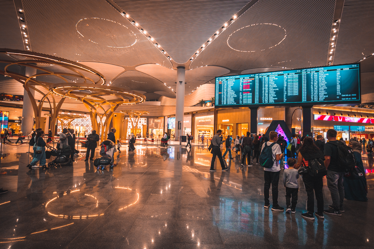 Istanbul New Airport Terminal Main Hall