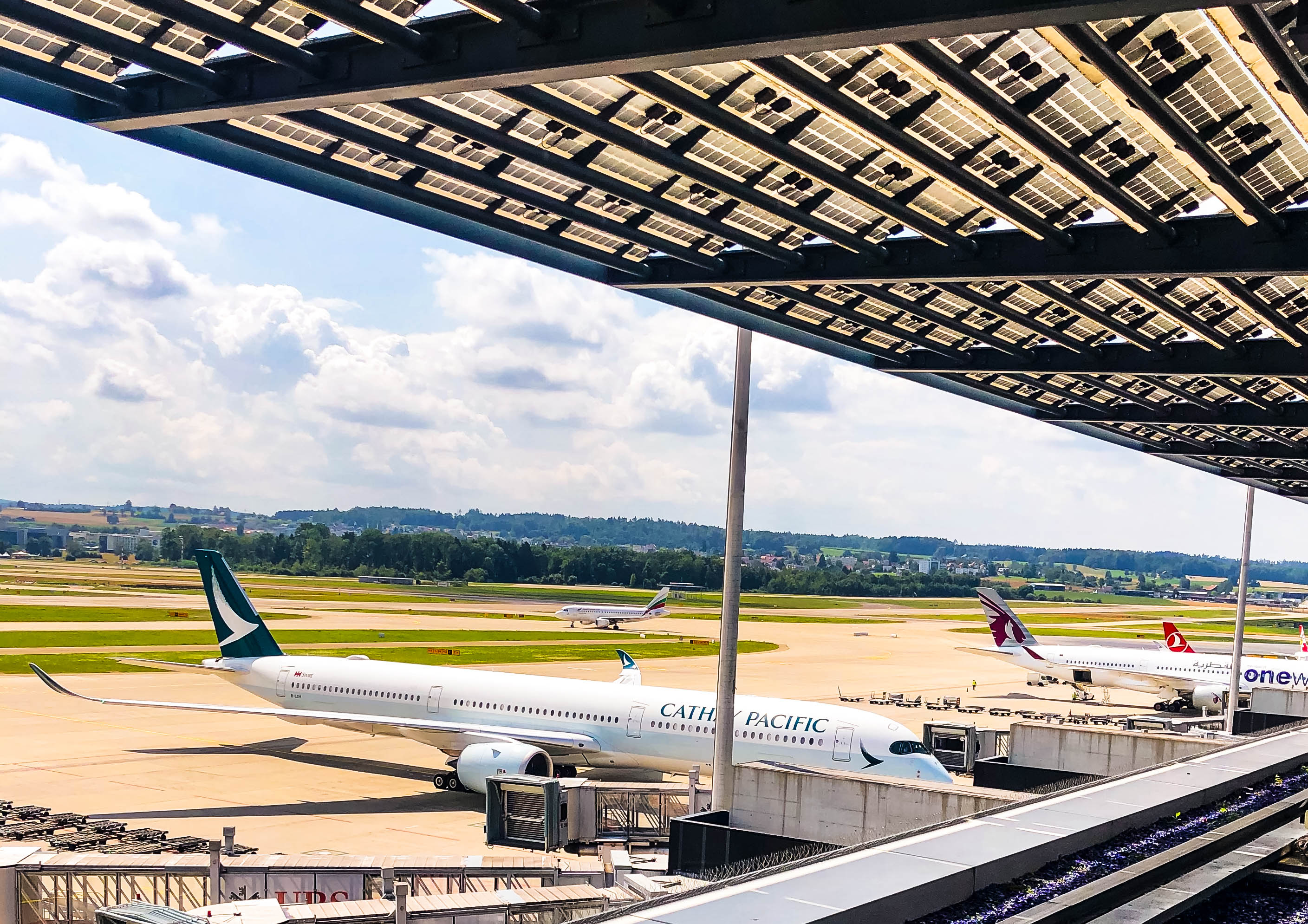SWISS First Class Lounge View